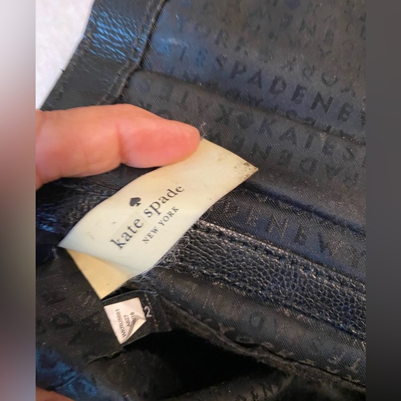 Kate Spade Black Saffiano Leather Mini Crossbody Bag good used condition - Picture 12 of 16